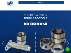 Rbbonomi - perni e boccole, boccole in acciaio - Botticino ( Brescia )  - Rbbonomi.com