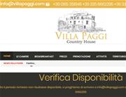 Villa Paggi, bed & breakfast Carasco - Cinque terre - Genova  - Villapaggi.com
