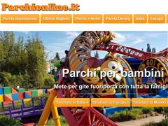 Parchi online, Portale - vendita di biglietti per parchi di divertimento  - Parchionline.it