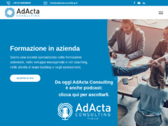 Adactaconsulting.it - formazione manageriale, individuale e d'impresa - Milano ( MI )  - Adactaconsulting.it